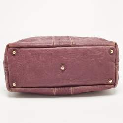 مملوكة مسبقًا Yves Saint Laurent Easy Y Mauve Pink Pebbled Leather Bag