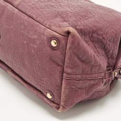 مملوكة مسبقًا Yves Saint Laurent Easy Y Mauve Pink Pebbled Leather Bag