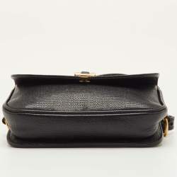 Pre Owned Yves Saint Laurent Chyc Black Leather Belt Bag