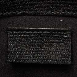 Pre Owned Yves Saint Laurent Chyc Black Leather Belt Bag