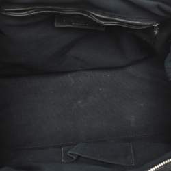 Pre Owned Yves Saint Laurent Easy Y Studded Black Leather Boston Bag