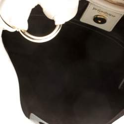 مملوكة مسبقًا حقيبة سان لوران باريس سان تروبيز جلد بيضاء