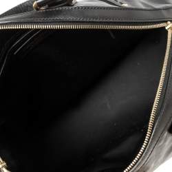 Pre Owned حقيبة ايف سان لوران ميوز كبيرة جلد أسود 