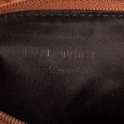 Pre Owned Yves Saint Laurent Tan Leather Vincennes Mombasa Hobo