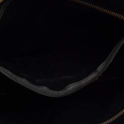 Pre Owned Yves Saint Laurent Black Leather Tote