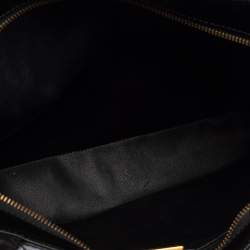Pre Owned Yves Saint Laurent Black Leather Tote