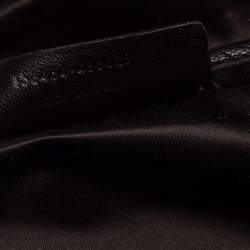 Pre Owned حقيبة ايف سان لوران موس جلد بيج كبيرة