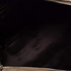 Pre Owned حقيبة ايف سان لوران موس جلد بيج كبيرة