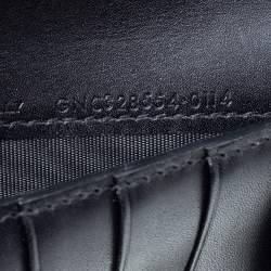 Pre Owned  Saint Laurent Black Studded Leather Wallet