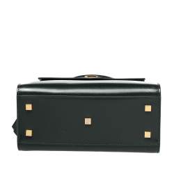 مملوكة مسبقًا حقيبة يد توتس ايف سان لوران جلد أخضر