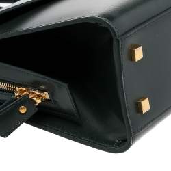 مملوكة مسبقًا حقيبة يد توتس ايف سان لوران جلد أخضر