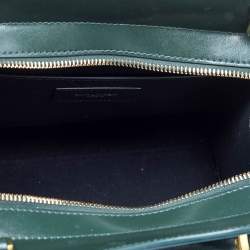 مملوكة مسبقًا حقيبة يد توتس ايف سان لوران جلد أخضر