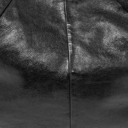 Pre Owned Yves Saint Laurent Black Leather Mombasa Hobo