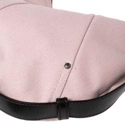 Pre Owned Yves Saint Laurent Pink Fabric Mombasa Hobo