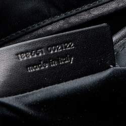 Pre Owned Yves Saint Laurent Metallic Silver Leather Large Y Mail Tote