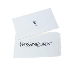 مملوكة مسبقًا حقيبة يد توتس  إيف سان لوران داون تاون جلد أزرق كحلي لامع 