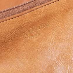 Yves Saint Laurent Tan Leather Vincennes Mombasa Hobo