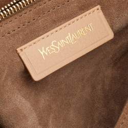 Yves Saint Laurent Multicolor Leather And Suede Muse Two Top Handle Bag