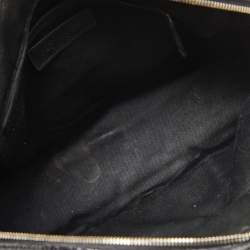 Pre Owned Yves Saint Laurent Black Patent Leather Large Muse Satchel