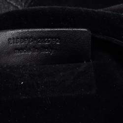 Pre Owned Yves Saint Laurent Black Soft Leather Montmartre Bag