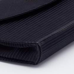 Pre Owned حقيبة كتف إيف سان لوران قماش أسود