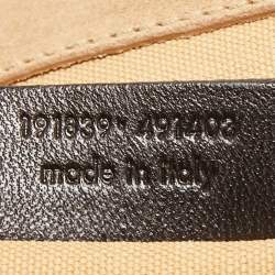 Pre Owned Yves Saint Laurent Metallic Gold Leather Besace Shoulder Bag