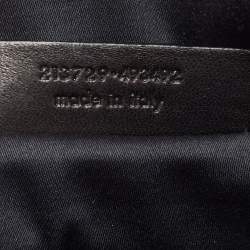 Pre Owned Yves Saint Laurent Black Leather Mini Downtown Tote