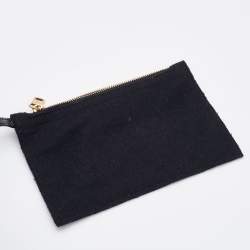 Pre Owned Yves Saint Laurent Croc Effec Patent Leather Drawstring Hobo