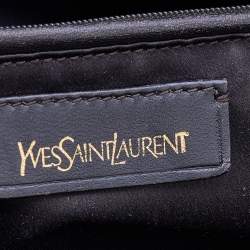Pre Owned Yves Saint Laurent Beige Leather Medium Muse Satchel