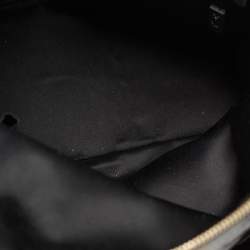 Pre Owned حقيبة سان لوران موس جلد لامع بني كبيرة 