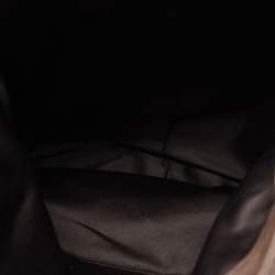 Pre Owned Yves Saint Laurent Brown Leather Large Roady Hobo