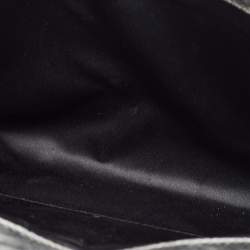 Pre Owned Yves Saint Laurent Silver Leather Belle De Jour Clutch