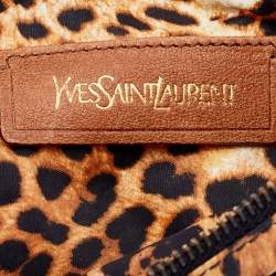 Yves Saint Laurent Tan Leather Roady Hobo