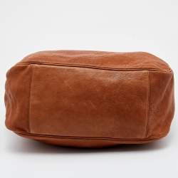 Yves Saint Laurent Tan Leather Roady Hobo
