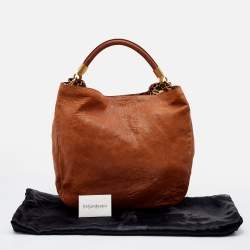 Yves Saint Laurent Tan Leather Roady Hobo