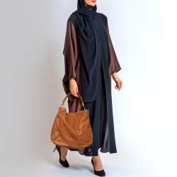 Yves Saint Laurent Tan Leather Roady Hobo