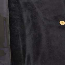 Pre Owned Yves Saint Laurent Black Patent Leather Belle De Jour Clutch