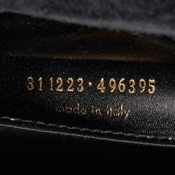 Pre Owned Yves Saint Laurent Black Patent Leather Belle De Jour Clutch