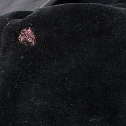 Pre Owned Yves Saint Laurent Black Leather Mombasa Hobo