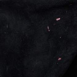 Pre Owned Yves Saint Laurent Black Leather Mombasa Hobo