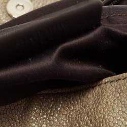 Pre Owned Yves Saint Laurent Light Green Stingray Embossed Leather Roady Hobo