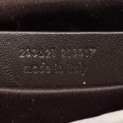 Pre Owned Yves Saint Laurent Light Green Stingray Embossed Leather Roady Hobo