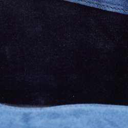 Pre Owned Yves Saint Laurent Deep Green Patent Leather Belle De Jour Flap Clutch