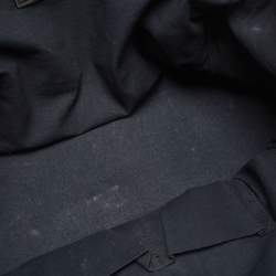 Pre Owned Yves Saint Laurent Teal Green Leather Large Cabas Chyc Tote