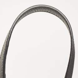 Pre Owned Yves Saint Laurent Black Leather Small Cabas Chyc Satchel