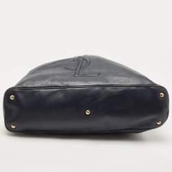 Pre Owned Yves Saint Laurent Nay Blue Leather Belle De Jour Tote