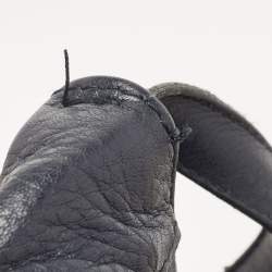 Pre Owned Yves Saint Laurent Nay Blue Leather Belle De Jour Tote