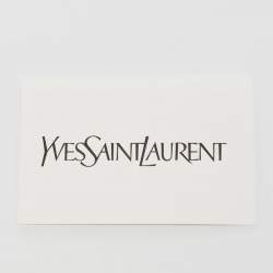 Pre Owned Yves Saint Laurent Metallic Gold Leather Sac Metropolis Tote