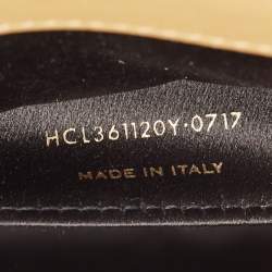 Pre Owned Yves Saint Laurent Tan Leather Belle De Jour Clutch