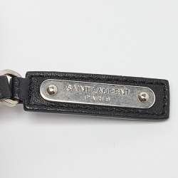 Pre Owned Saint Laurent Black Leather Loulou Belt Bag